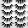 thumbnail image 2 of Pestañas postizas tipo lanflower, 20 pares, 4 estilos, pestañas largas y esponjosas, 2 of 9