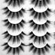 thumbnail image 4 of Pestañas postizas de visón sintético 3D con aspecto natural de lanflower, 20 pares, 4 of 7