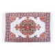 thumbnail image 1 of Mini alfombra Exquisita escena Diseño Decoración Pequeño Mini Casa Accesorios de Algodón Alfombra Decoración Suelo Modelo para DIY Decoración Naranja, Blanco Inevent FN001807-01, 1 of 6