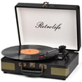 thumbnail image 1 of Maleta portátil Record Player Retrolife de 3 velocidades con Bluetooth, 1 of 7