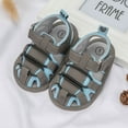 thumbnail image 4 of HsdsBebe Baby Boys Shoes Infant Summer Sandals Closed Toe Shoe for Newborn 0-18 Months, 4 of 8