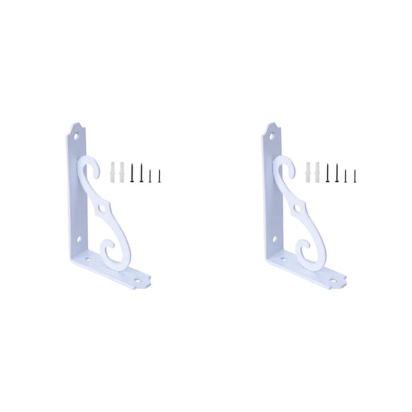 Estantería de hierro Speravity con estante de carga y soporte Triangular en forma de L negro 12,7*8,9*2,45 cm