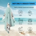 thumbnail image 4 of GZHJMY Beach Towel for Women Girls, Cute Cat Face and Paw Design Bath Towel, Oversized Lightweight Sport Towel, 31x63 Inch, 4 of 7
