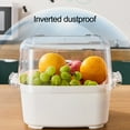 thumbnail image 3 of Sunjoy Tech Drain Basket Double Layered Strainer Basket Convenient Fruit Vegetable Washing Basket for Home Kitchen, 3 of 8