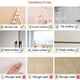 thumbnail image 3 of Pegatinas de pared con espejo Laklulu para dormitorio, sala de estar, material acrílico 3D, decoración de pared DIY, 3 of 5