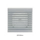 thumbnail image 3 of Yuarrent Reemplazo de la pantalla del filtro del obturador de ventilación del gabinete Cubierta de ventilación de aire montada Rejilla del Electrodomésticos tipo 4, 3 of 6