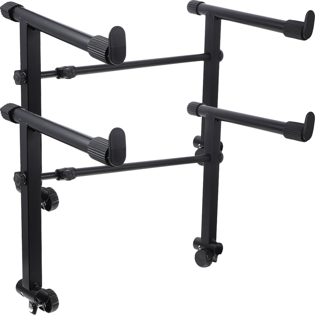 HEMOTON  2 Sets Heightened Piano Stand Keyboard Comfortable
