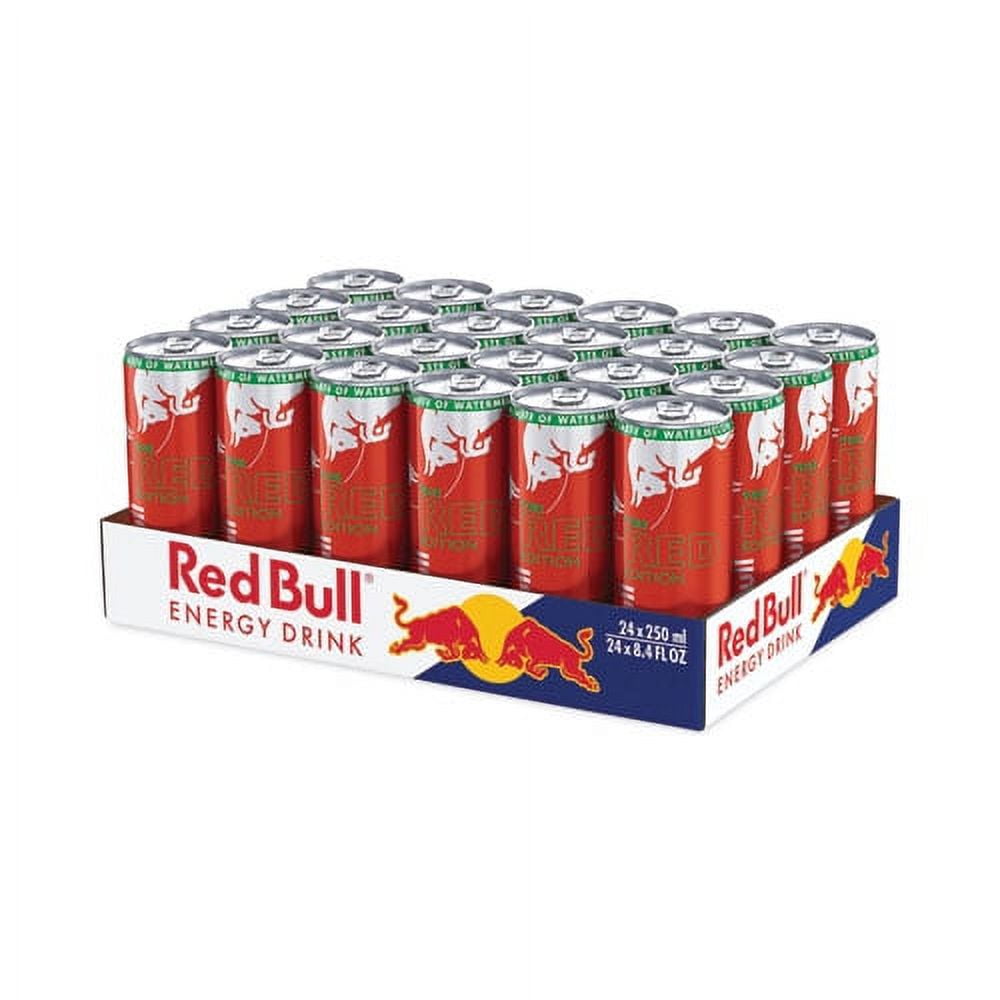 The Red Edition Energy Drink, Watermelon, 8.4 oz Can, 24/Carton | Bundle of 2 Cartons