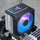 thumbnail image 2 of Enfriador de CPU ARGB CPU Cooler Radiador Accesorios de computadora Radiador de torre de 9 cm para AMD AM4 AM5 JShteea  Nuevo, 2 of 9