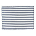 thumbnail image 4 of Saro Lifestyle Classic Striped Whipstitch Pom Pom Placemat (Set of 4), 4 of 5