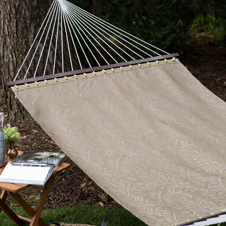 Duracord Quick Dry Hammock - Coral Coast 13 ft. Poolside Quick Dry Taupe Palm Hammock