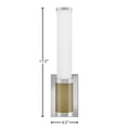 thumbnail image 6 of Zevi - Light Polished Nickel Industrial / Transitional - LED Steel, 6 of 18