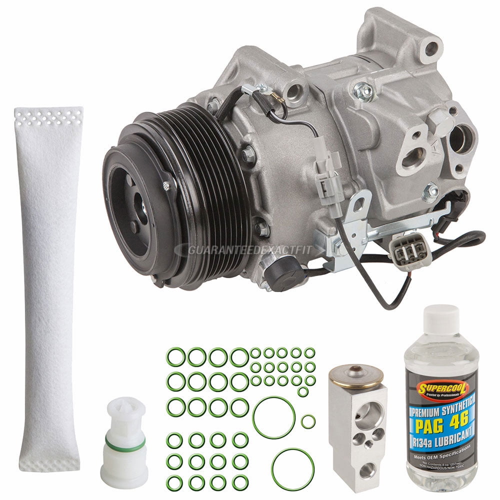 For Toyota Highlander 2010 2009 2008 AC Compressor w/ A/C Repair Kit