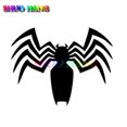 thumbnail image 3 of Pegatina de vinilo para coche, calcomanía de reptil, viuda negra, veneno, araña negra, telaraña, accesorios decorativos para motocicleta, PVC creativo, 3 of 5