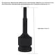 thumbnail image 4 of Drive Socket Bit Impact Socket Drive Bit Cr-mo Socket Tool Auto Repair Tool 10Pcs Square Socket Set 1/2in Drive Screwdriver Bit CRMO Impact M5M18 Tool 78mm Length W/Storage Box, 4 of 7
