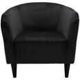 thumbnail image 2 of Mainstays Microfiber Tub Accent Chair, Black, 2 of 6