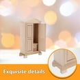 thumbnail image 3 of MasteelfCA Mini Armoire de Maison Modèle Miniature Armoire en Bois Meubles de Maison de Poupée Modèle 1:12, 3 of 8