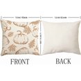 thumbnail image 3 of Fall Pillow Covers 20x20 Inch Set of 2 Blue Pumpkin and Orange Maple Leaf Throw Pillow Covers Fall Autumn Indoor Outdoor Decorative Pillow Case Thanksgiving Harvest Farmhouse Couch Sofa Decoration, 3 of 6