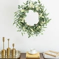 thumbnail image 3 of Artificial Leaf Wreath Summer Garden Door for Home Farm 50x50cm, 3 of 8