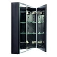 thumbnail image 2 of Miseno Mbc2630 Dual Mount 26" X 30" Beveled Double Door Medicine Cabinet (Surface Or, 2 of 7