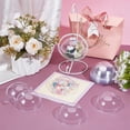 thumbnail image 4 of 24Pcs Half Ball Dome 3.1 Inch Clear Plastic Domes Candy Holder Shaker Domes Transparent Plastic Dimensional Dome Packing Covers, 4 of 9