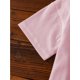 thumbnail image 4 of Camiseta de manga corta de verano para niña - Top informal elástico blanco con estampado gráfico de Ciao Bella de rodajas de limón, cuello redondo para jugar al aire libre, actividades deportivas di, 4 of 6