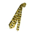 thumbnail image 5 of Men'S Tie Yellow Camouflage Print Polyester Necktie - One Size, 5 of 7