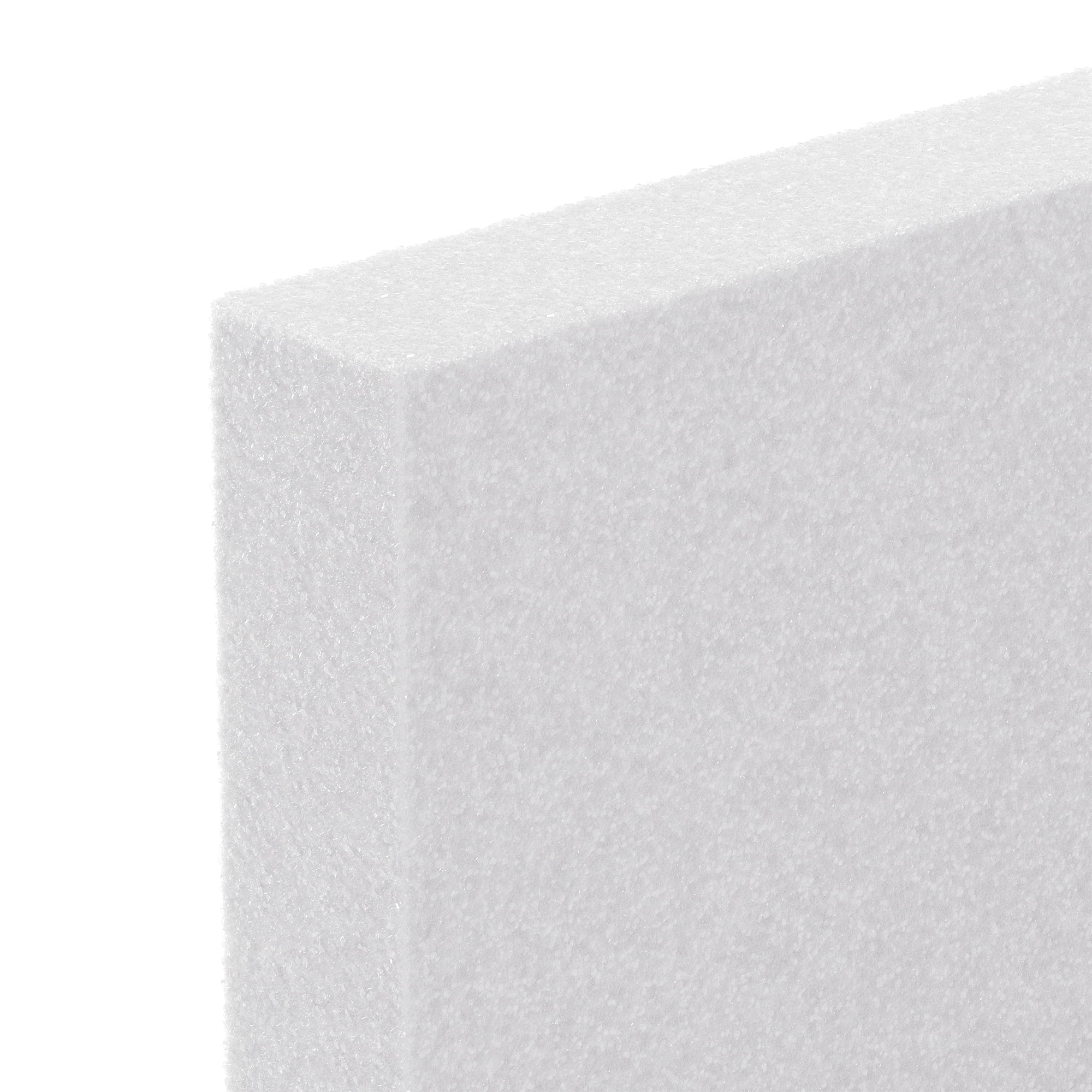 FloraCraft FloraFōM Craft Foam Sheet 2 inch x 11.9 inch x 35.8 inch White, 5 Pack