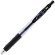 Zebra Pen Sarasa Clip Gel Ink Retractable Pens 0.7 mm Pen Point Size - Retractable - Black Water Based, Pigment-based, Gel-based Ink - 12 / Dozen