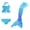 E, variant on 【Uhome】Girls Mermaid Bathing Suit 3PCS Hot Spring Bikini Swimsuits with Fish Tail Kids Beach Costume Set 3-12Y