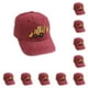 thumbnail image 1 of Gorra de Béisbol Sonducket con Protección Solar para Niños y Adultos Vino Rojo 10Conjunto, 1 of 6