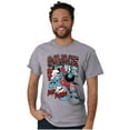 thumbnail image 4 of The Smurfs Kanji Keep Pushin Savage Men Big & Tall Graphic Tee Brisco Brands 2X, 4 of 5