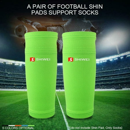 

Men Adult Kids Boys Football Leggings Ankle Socks Foot Protect Thick Pad Sleeves