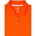 thumbnail image 3 of Wonder Nation Juniors' School Uniform Polo Shirt with Short Sleeves, 3 of 6