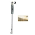 thumbnail image 1 of 9Pcs Side Heads Aluminum Alloy Dial Bore Gage Rod 18 35mm Measuring Range High Accuracy Stable Performance Precise and Accurate for Measuring, 1 of 8