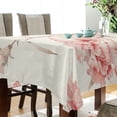 thumbnail image 3 of Ryvnso Carnation Flowers Rectangle Table Cloth Tablecover Dinning Tablecloth 60"x60", 3 of 8