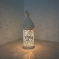 thumbnail image 3 of Decorative Candle Holder Ramadan Decoration Metal Candle Lamp Tea Light Holder for Mantel Table Desk Dining Room Home Decor, 3 of 6