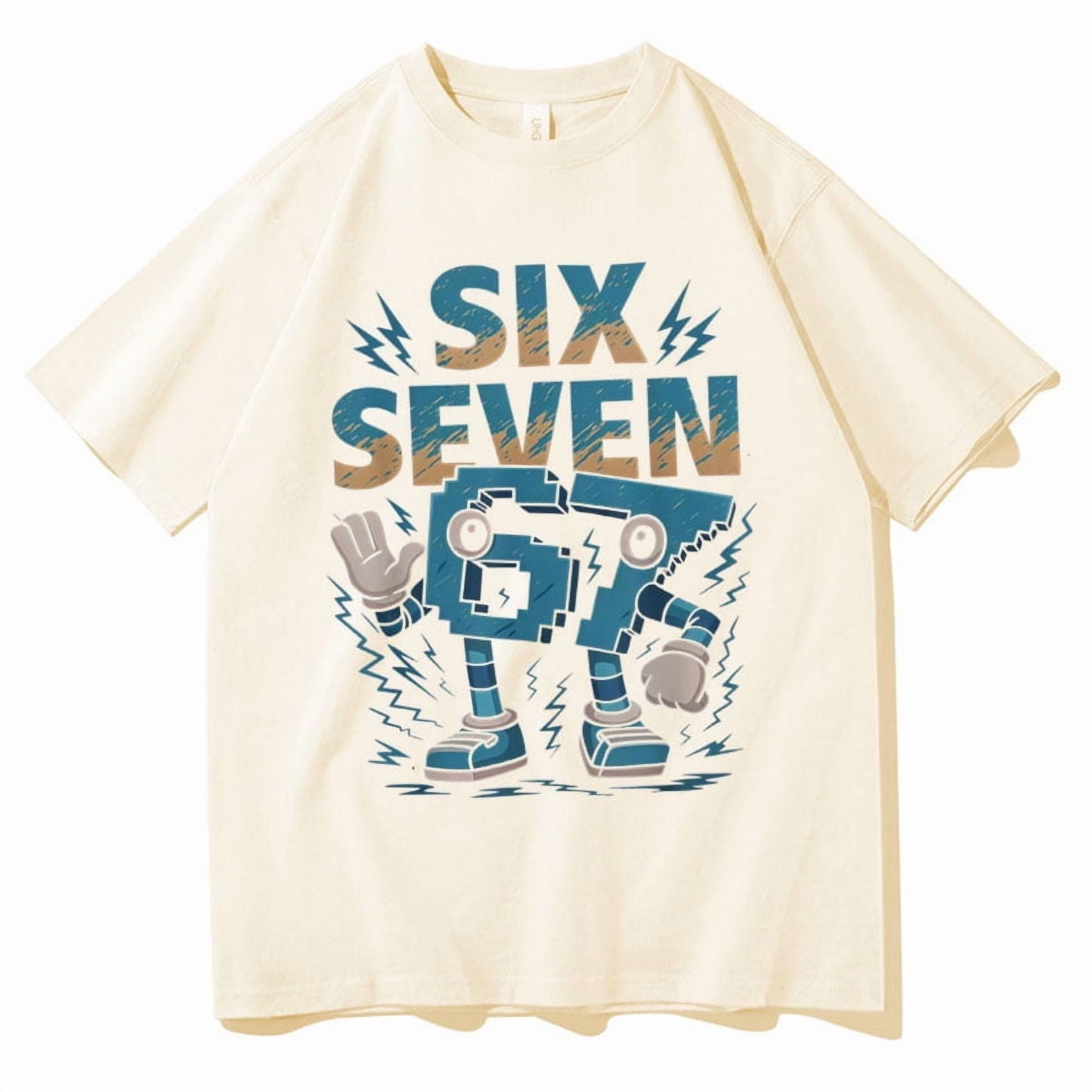 Y2K Gaming Inspired T-Shirt - Unisex 67 Six Seven Funny Italian