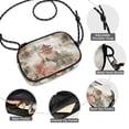 thumbnail image 3 of FORMRS Mini Crossbody Bag for Women Adjustable Rope Shoulder Casual Phone Purse, Red Mountain Pattern, 3 of 7
