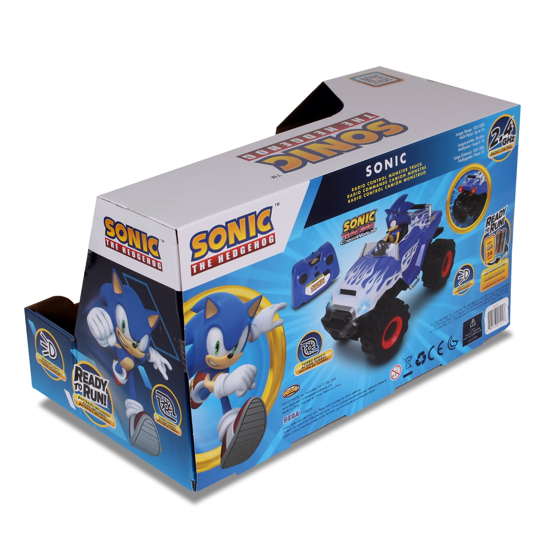 Sonic Racing CrossWorlds RC High Performance Monster Truck
