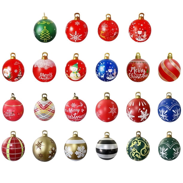 Bola de Papá Noel de 60 cm Bola de muñeco de nieve grande Regalos versátiles para niños (B)