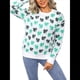 thumbnail image 3 of Suéter para Mujer, , con Estampado de Trébol Irlandés de la Suerte, para el Día de San Patricio Sudadera con Capucha S, 3 of 10