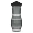 thumbnail image 5 of WMTBSRSW Women's Beach Cover Up Dress Sleeveless Striped Dress Plus Size Crew Neck Tank Dress for Daily Wear S-5XL, 5 of 6