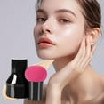 thumbnail image 2 of Clearance Now! Cosmetic Puff Powder Brush Round Head Mushroom Shape Handle Makeup Foundati E4F7, 2 of 8