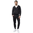 thumbnail image 1 of Conjunto Hombre Chamarra y Pantalón Negro Chica UIN Deportivo, 1 of 4