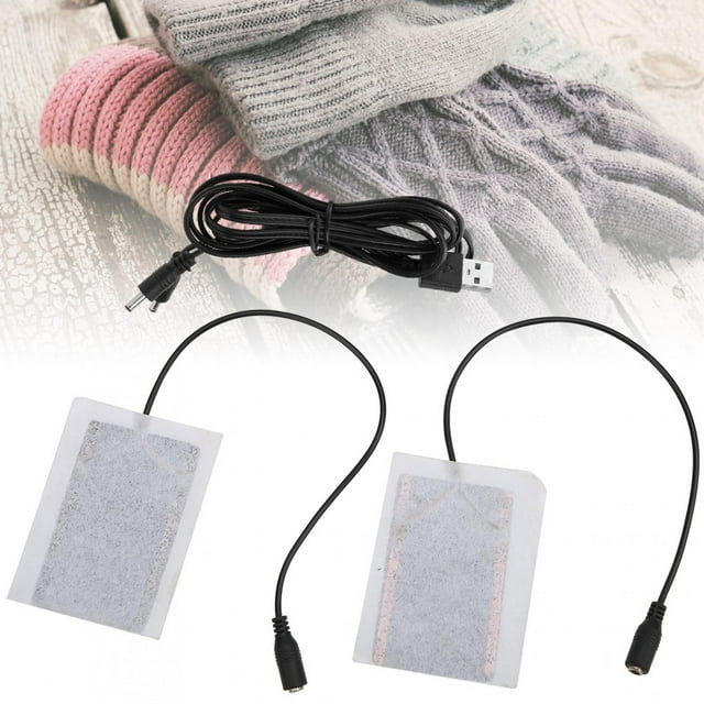 LYUMO Heat Mat,Portable 5V Carbon Fiber Heating Pad Hand Warmer USB Electric Fever Heat Mat,Electric Fever Heat Mat