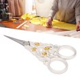 thumbnail image 4 of Embroidery Scissors, Stainless Steel Comfortable Grip Ergonomic Handle Fine Workmanship Small Scissors  For Knitting, 4 of 8