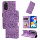 thumbnail image 5 of Funda tipo cartera GANGXUN para Xiaomi Redmi Note 11 4G , diseño girasol, cuero PU, soporte, cierre magnético, tarjetero, 5 of 5