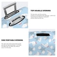thumbnail image 4 of Goofa Cute Goose On A Blue Sky Pattern Luggage Covers For Suitcase,Suitcase Cover Protector Fit 18-32 Inch Luggage-X-Large, 4 of 9