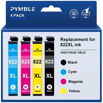 Prof Kolor Ink Cartridges for Epson 822XL Workforce Pro Printer 4
